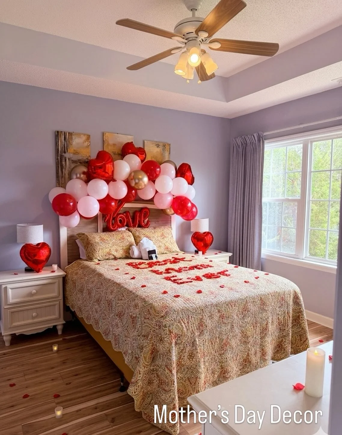 First Mother&rsquo;s Day package delivered! 🪄🎈 Had so much fun setting up this &ldquo;Best Mom Ever&rdquo; surprise! Which detail is your favorite?👇