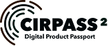 Logo for CIRPASS, a digital platform with blue and black text
