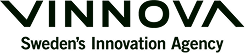 The logo of VINNOVA, a Swedish government agency supporting innovation and development.