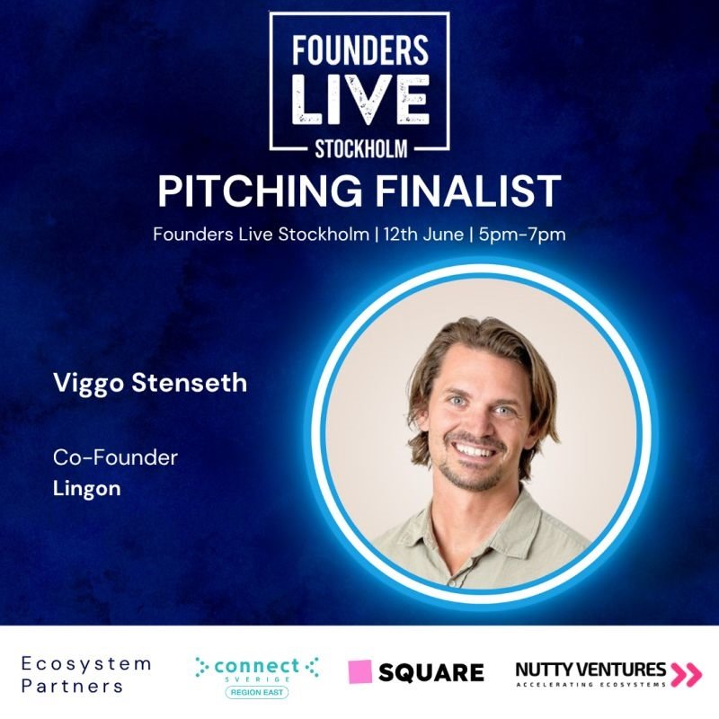 Finalist at Founders Live Stockholm