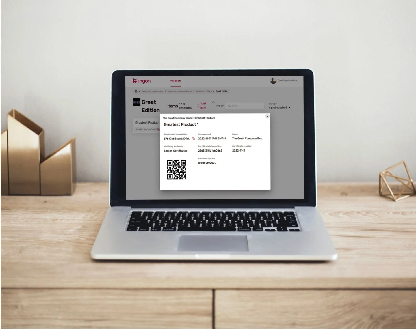 Launch of corporate platform