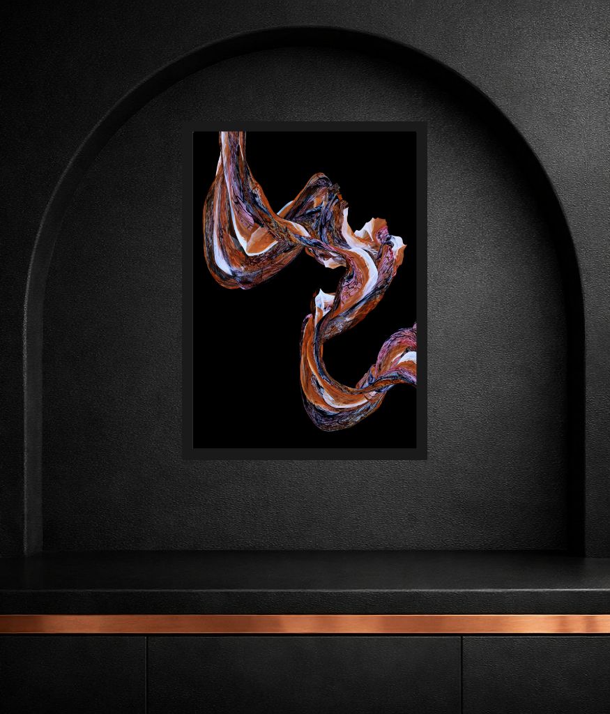 Ethereal Elegance Terra in Motion Fine Art Print