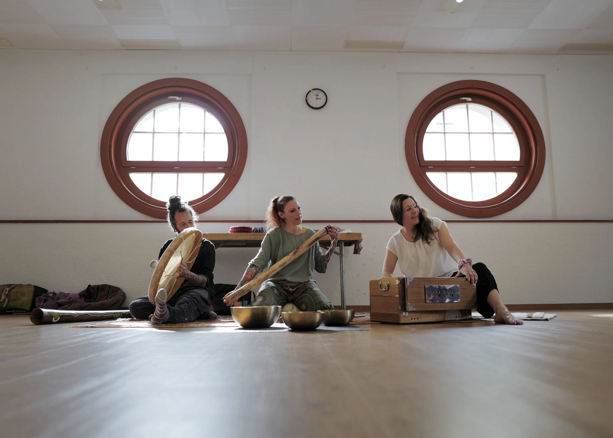 Mantra Singen mit Klangbad