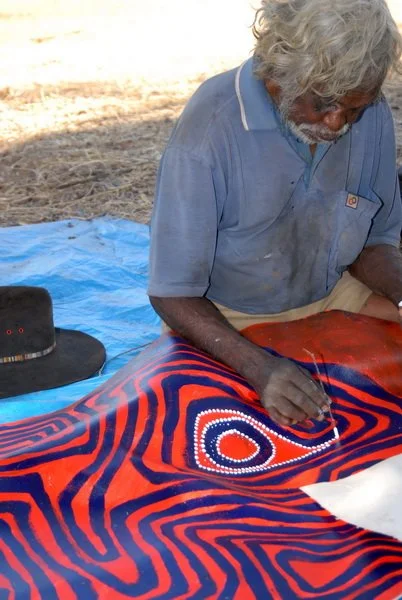 Man painting