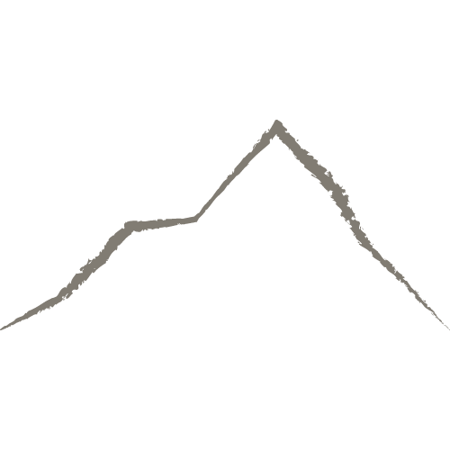 Line graph showing an upward trend, peaking in the middle, then declining.