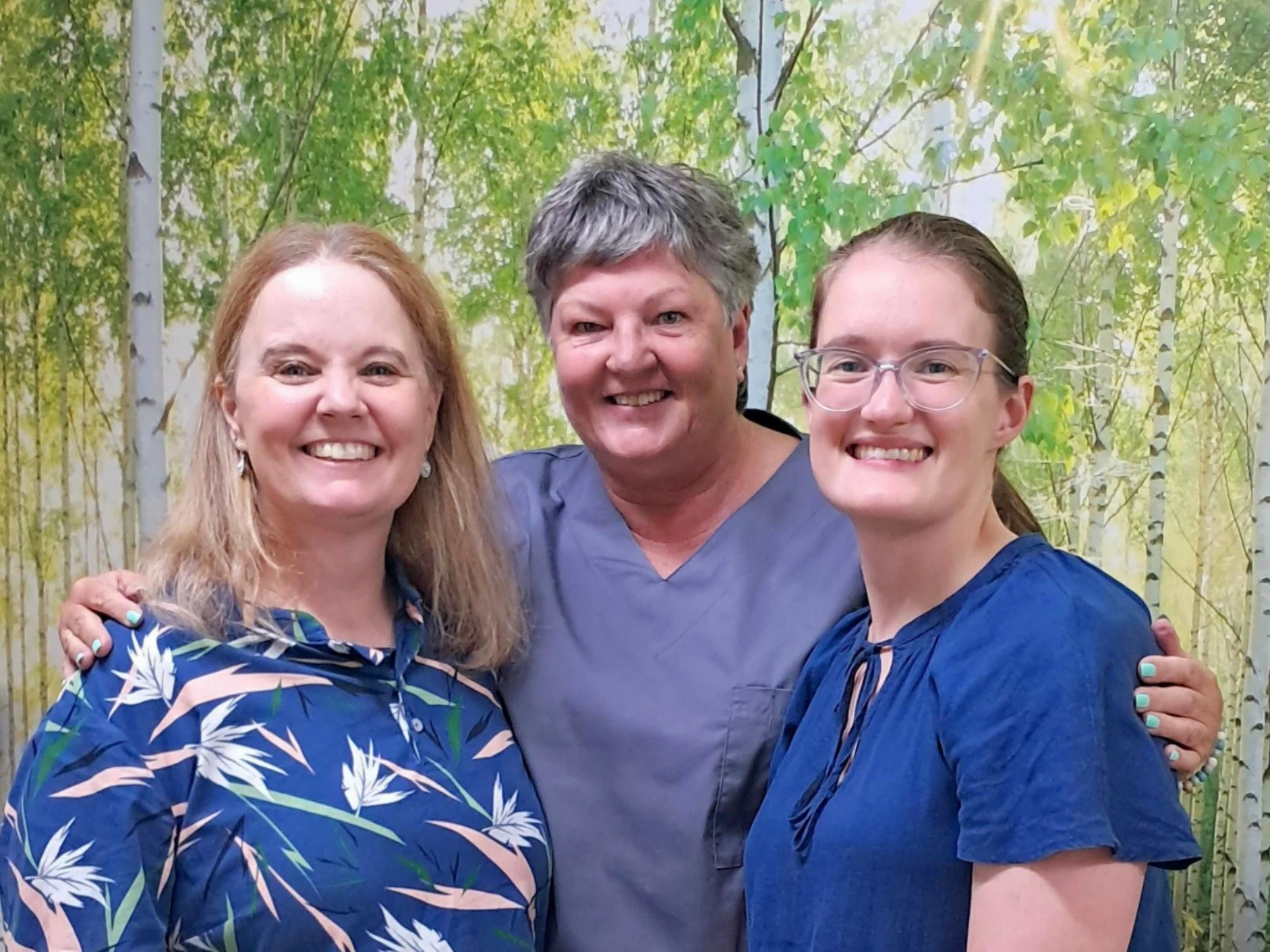 Dr Clare De Groep, Dr Ashley Breckon and Julie Nicholson at Dolphin Coast Health Centre