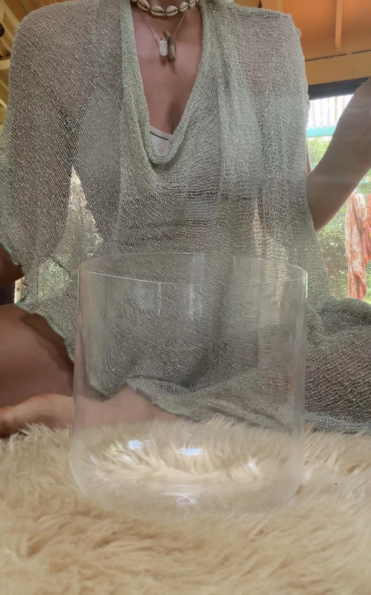 dusty mulbery poncho