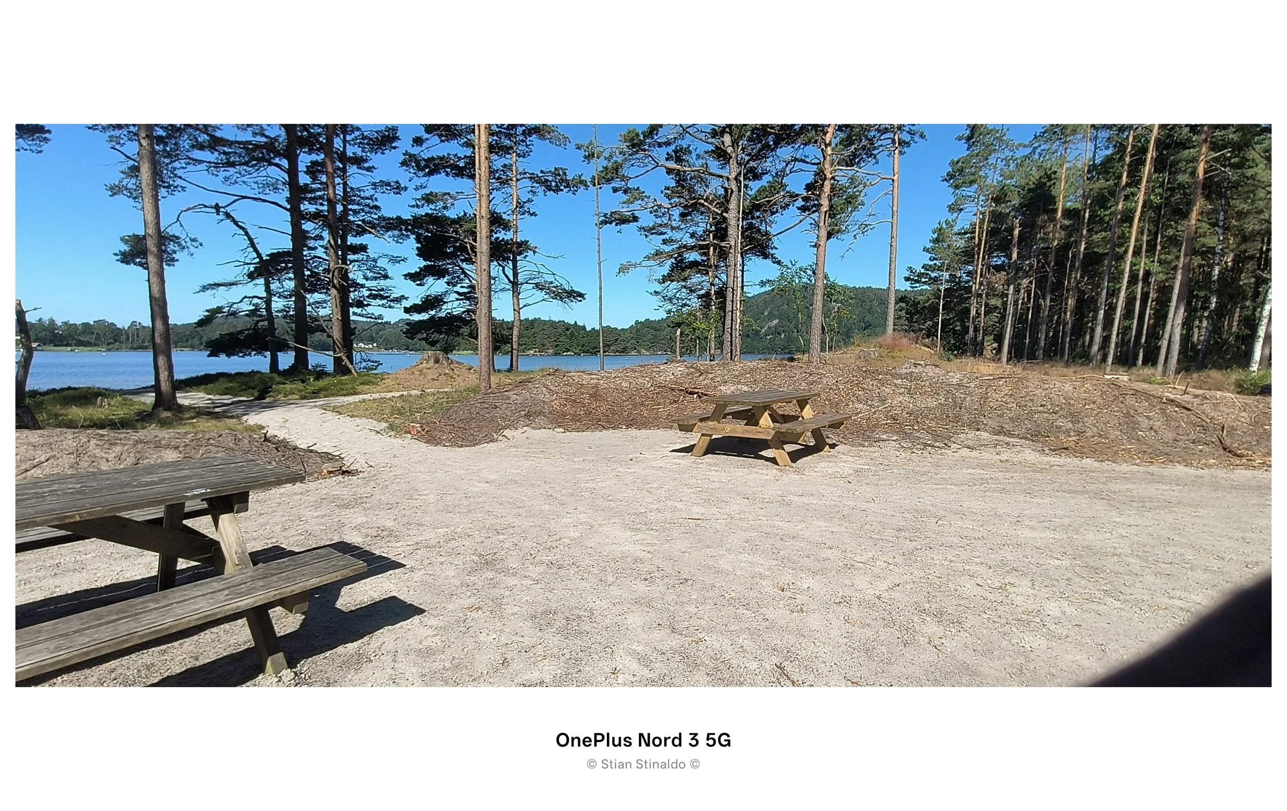 Nye benker på plass i Sponga 
