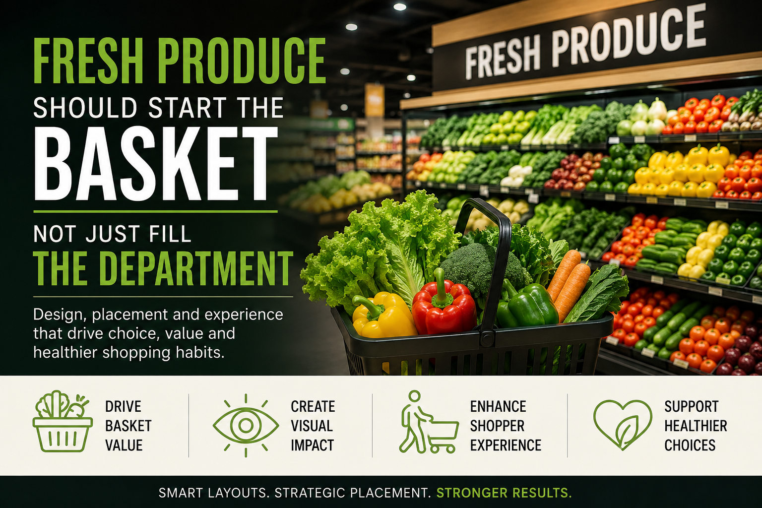 Fresh Produce Should Start the Basket, Not Just Fill the Department