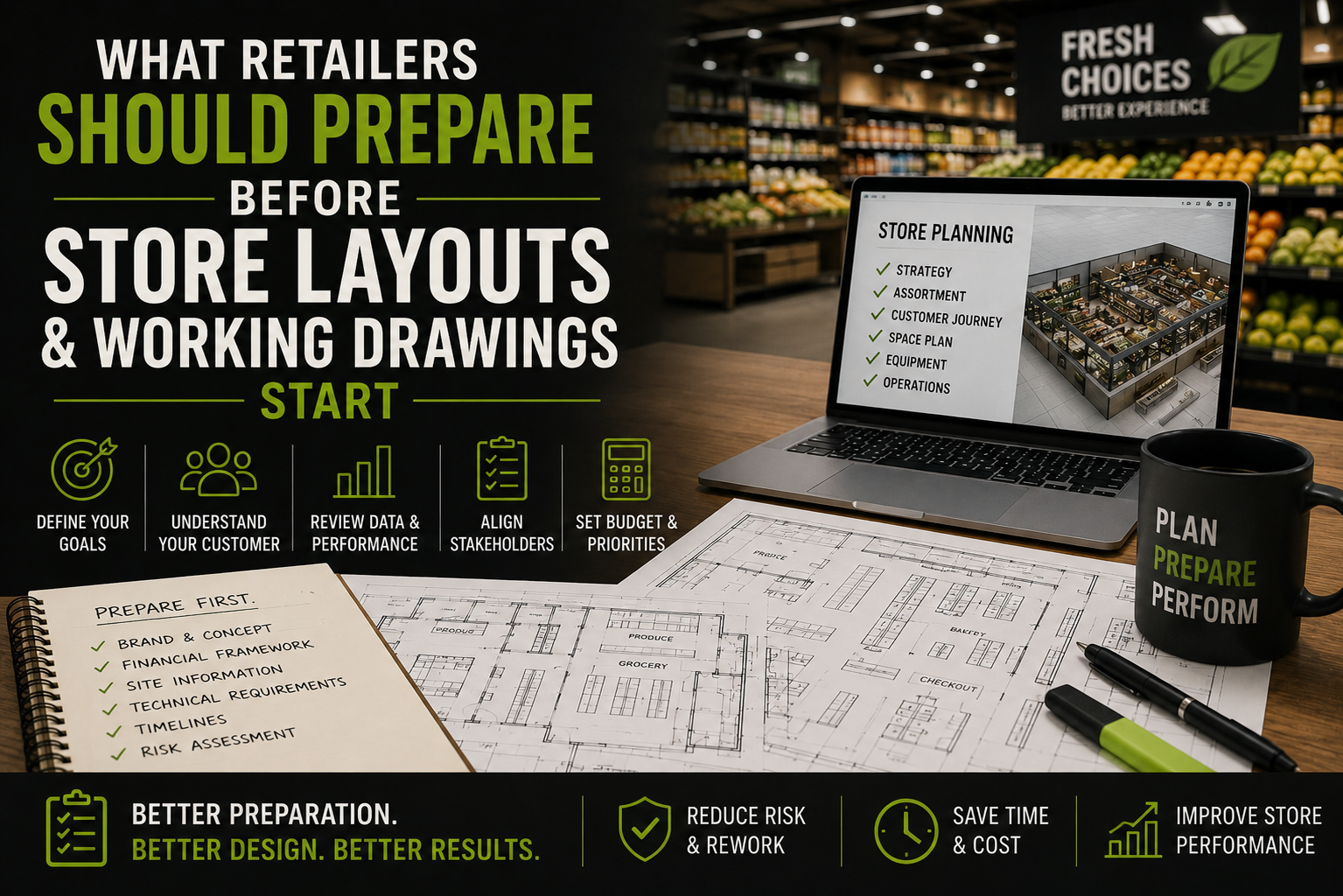 What Retailers Should Prepare Before Store Layouts and Working Drawings Start