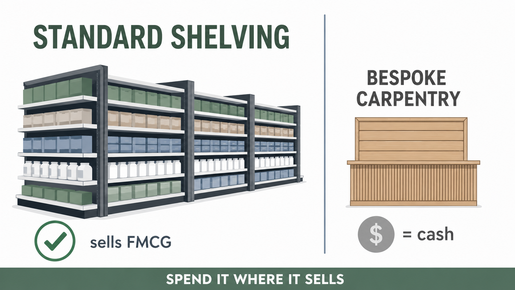 Most Supermarket Shopfitting Is Money You Don't Need to Spend