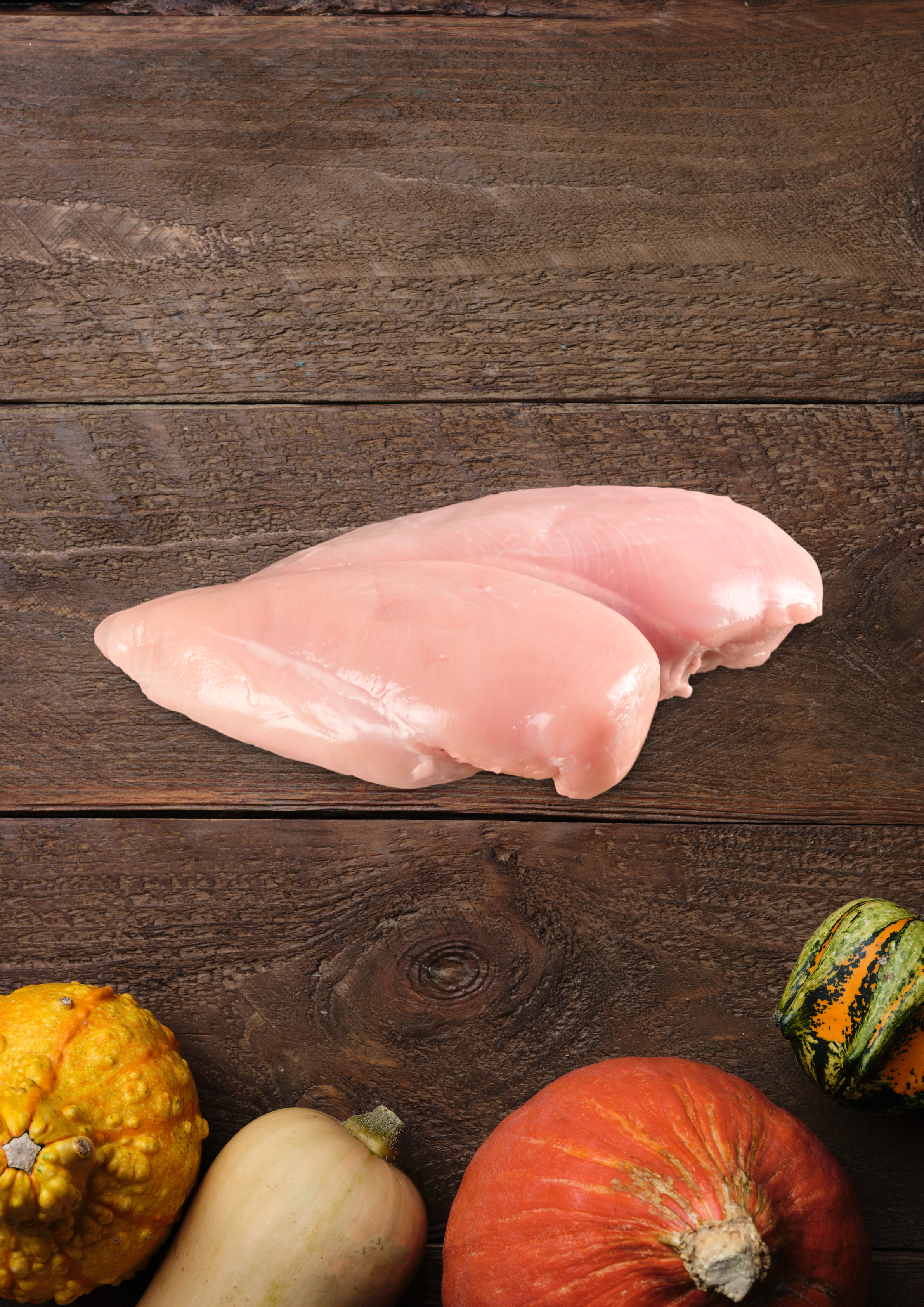 Raw chicken breast