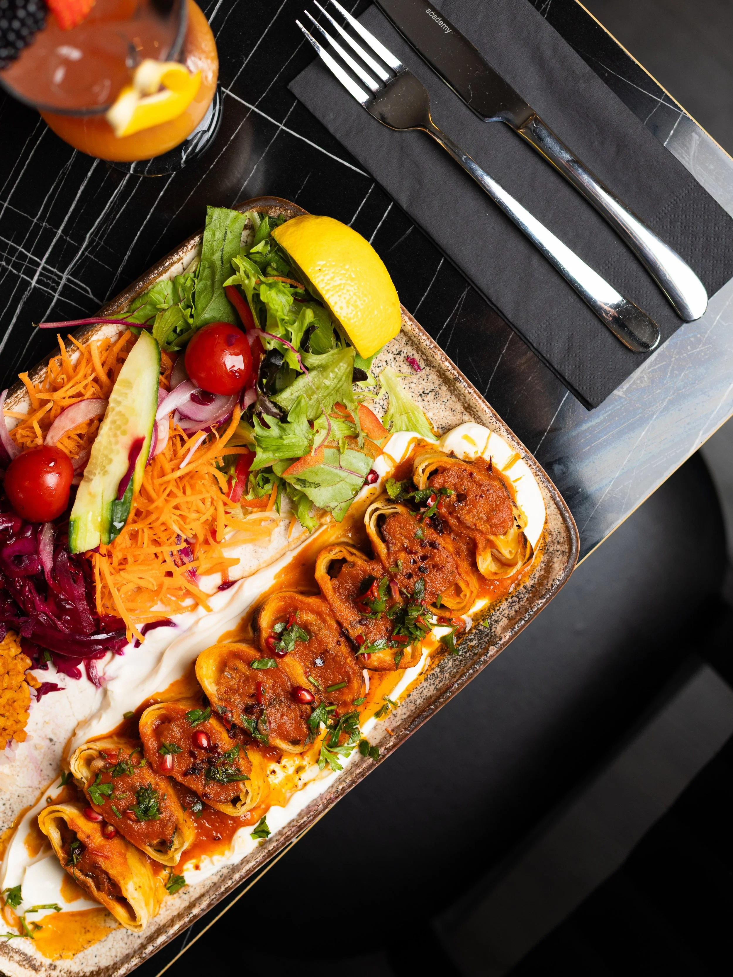 YOU ARE THE SARMA TO OUR BEYTI. 🔥❤️

Our Sarma Beyti starts with hand-minced, beautifully seasoned lamb, hand-moulded around a skewer and cooked to perfection over hot charcoal.

It&rsquo;s then wrapped in lavash bread with Kashar cheese, cooked aga