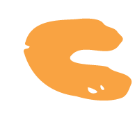 A cartoon illustration of a broken cookie with a bite taken out.