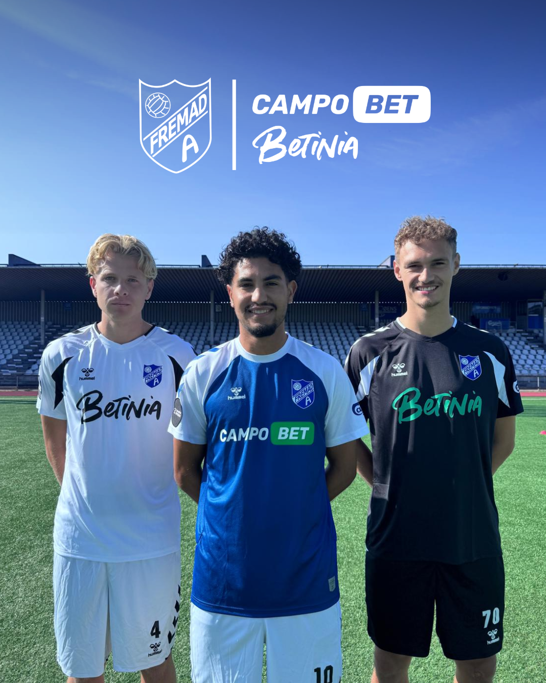 Campobet og betinia opgraderer samarbejdet med fremad amager
