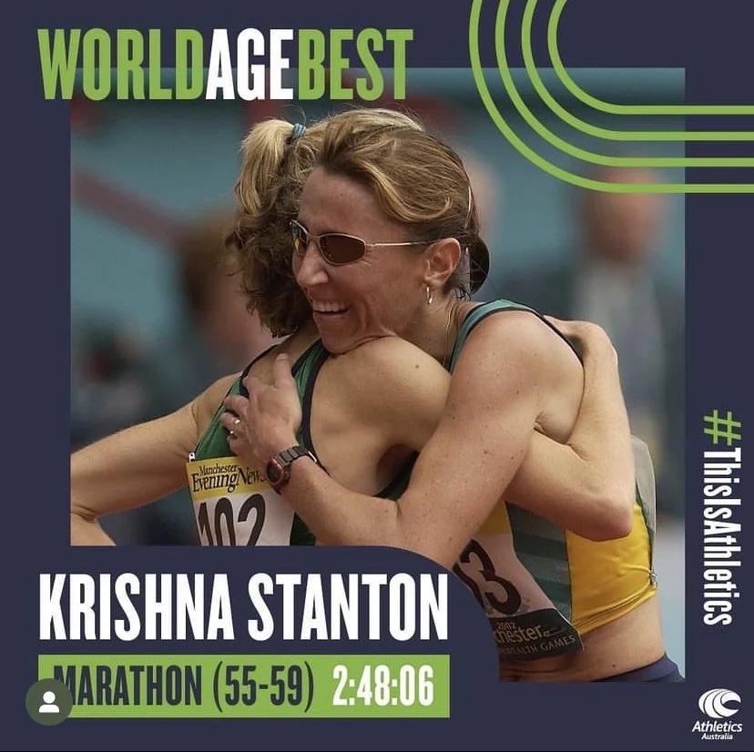 Krishna Stanton world record holder physio