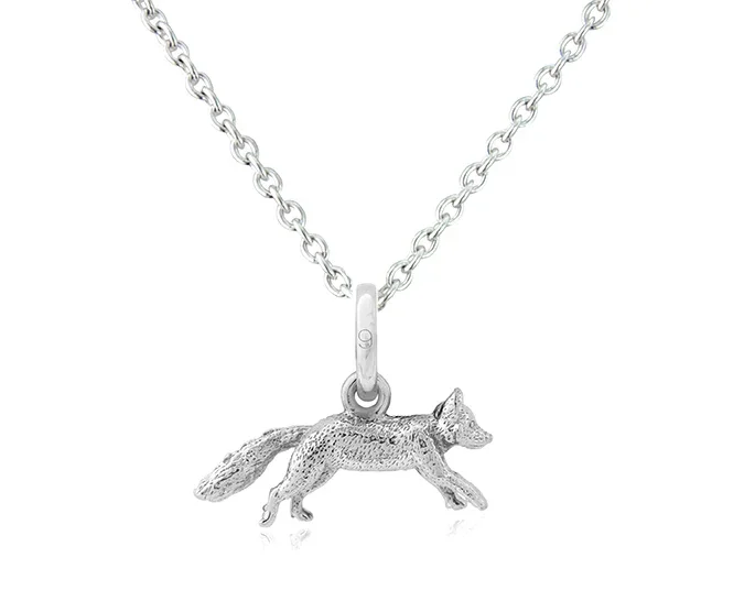 Silver Fox Pendant