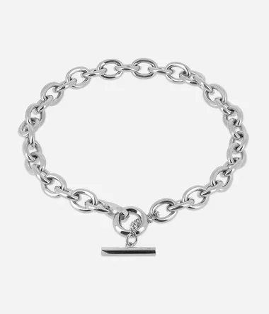 Zag Bijoux Ecume Choker T-Bar Necklace