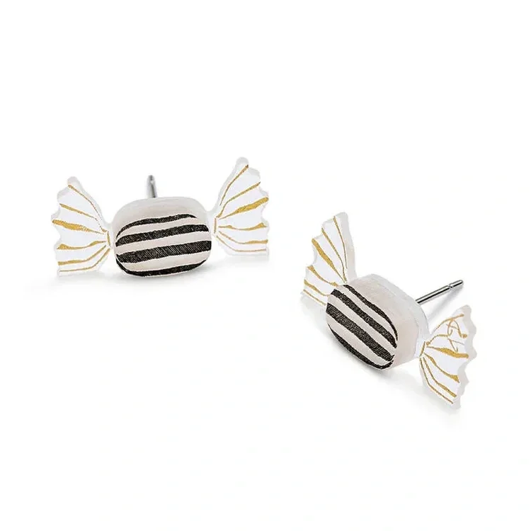 Tatty Devine Striped Sweetie Earrings
