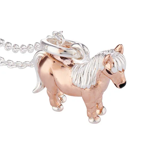 Shetland Pony Pendant Silver