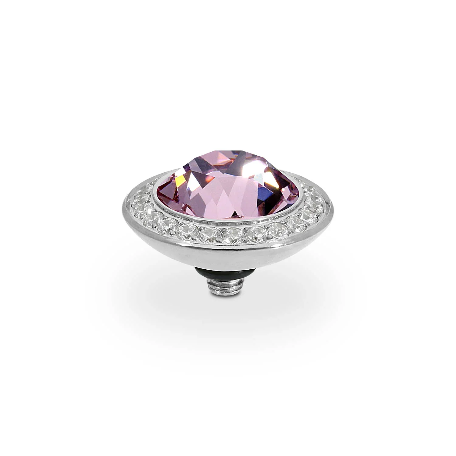 Qudo Ring Top Tondo Deluxe Light Amethyst 13mm