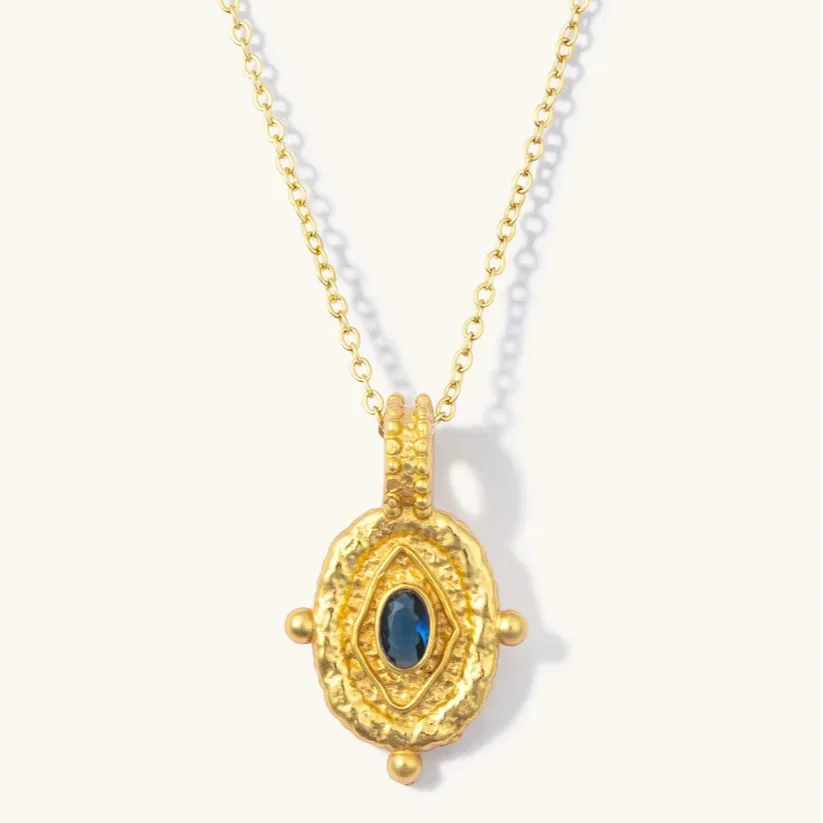 Formation Indus Sapphire Necklace Gold