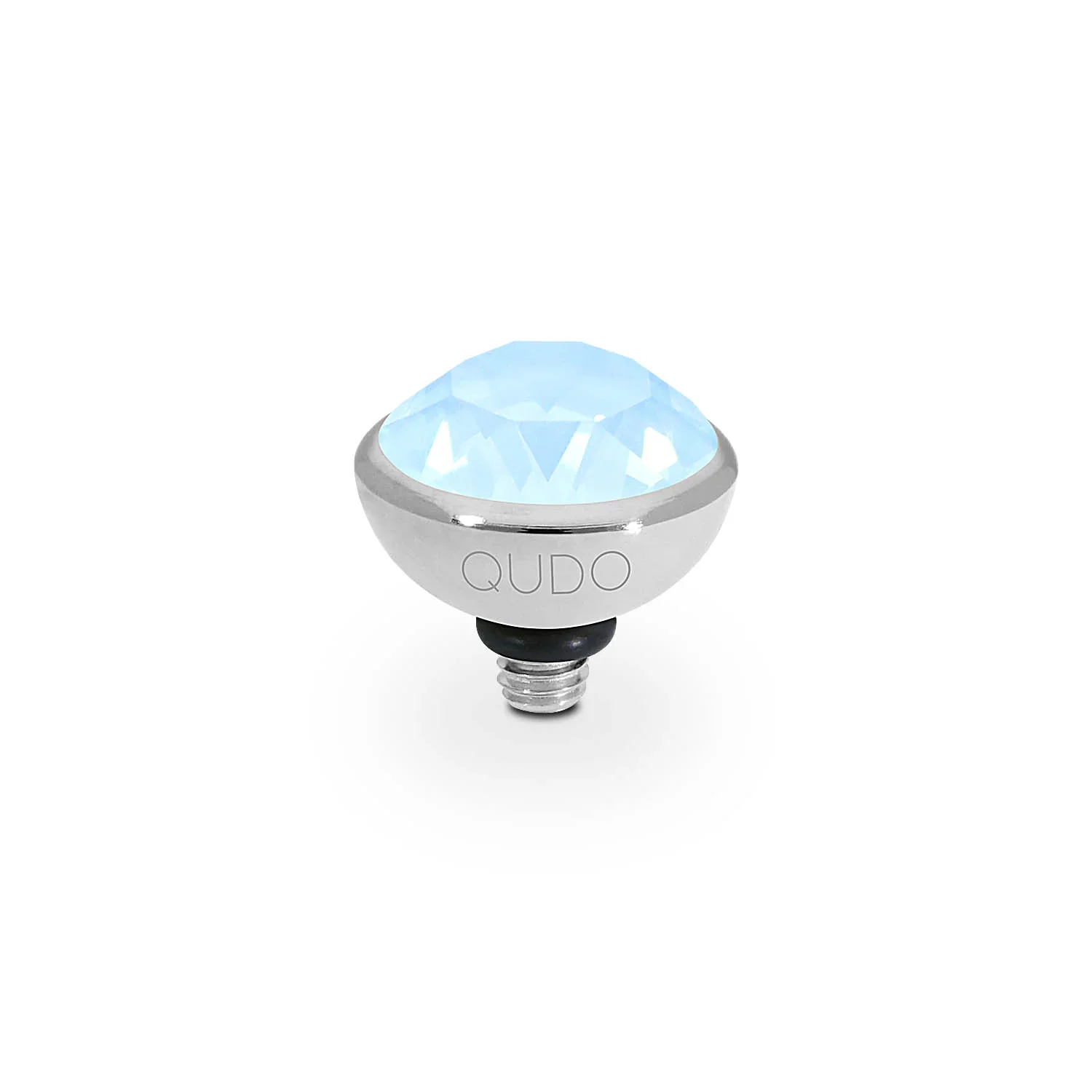 Qudo Ring Top Bottone Crystal Sky Ignite 10mm
