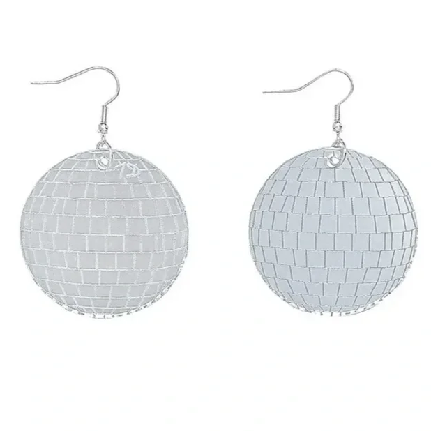 Tatty Devine Deluxe Disco Ball Earrings