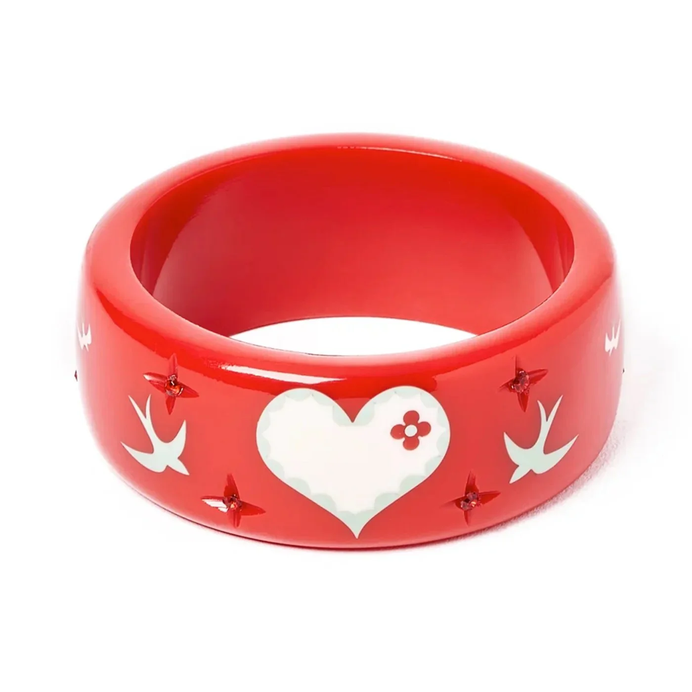 Splendette Retro All My Love Bangle  - Larger Duchess