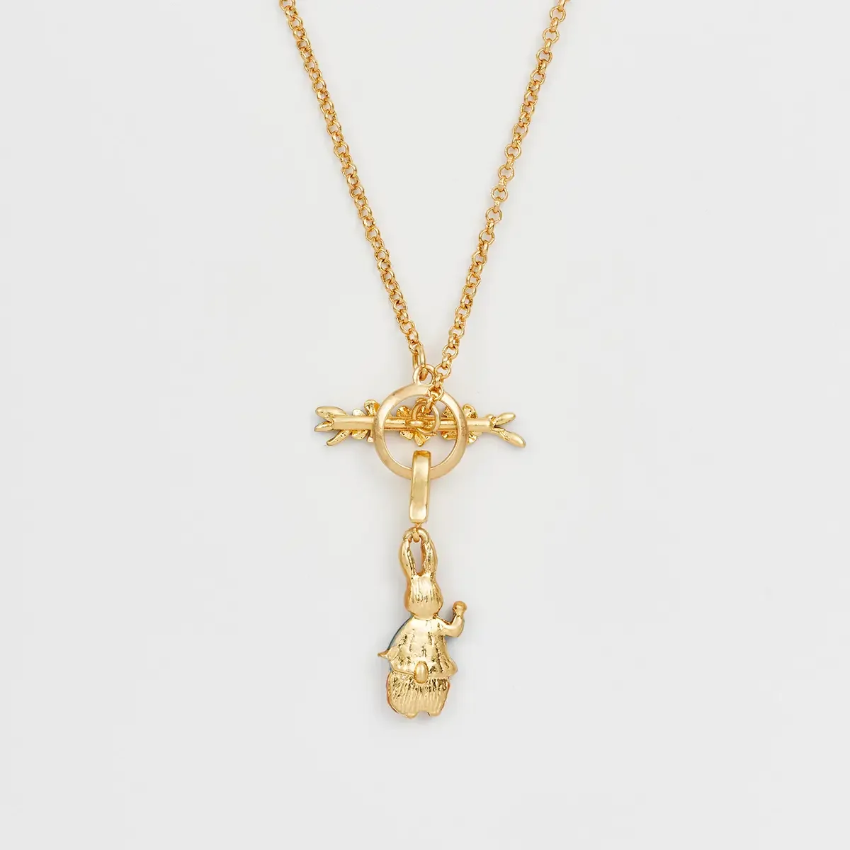 Fable England x Peter Rabbit Forget Me Not Toggle Necklace