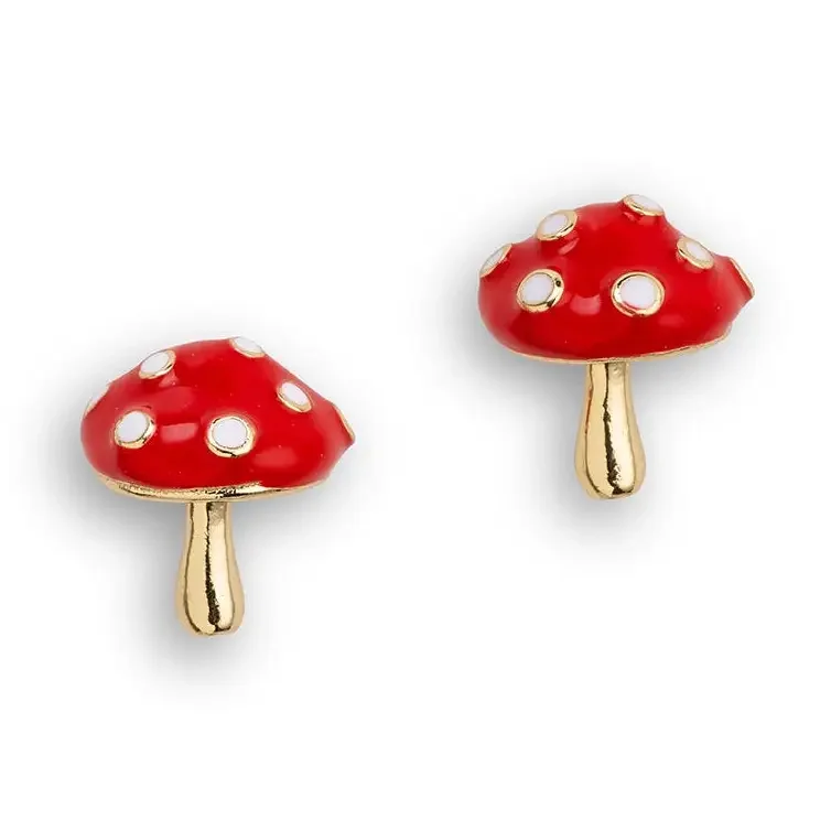 Bill Skinner Toadstool Studs Gold
