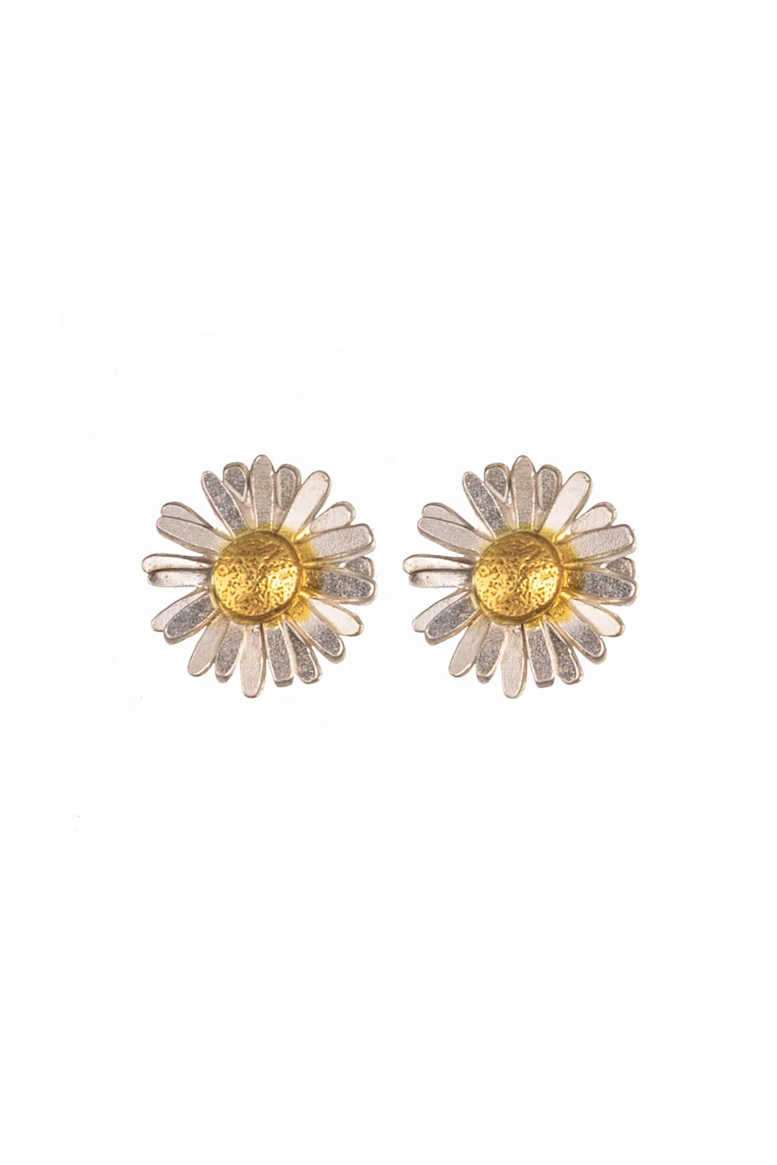 Amanda Coleman Silver Daisy Stud Earrings
