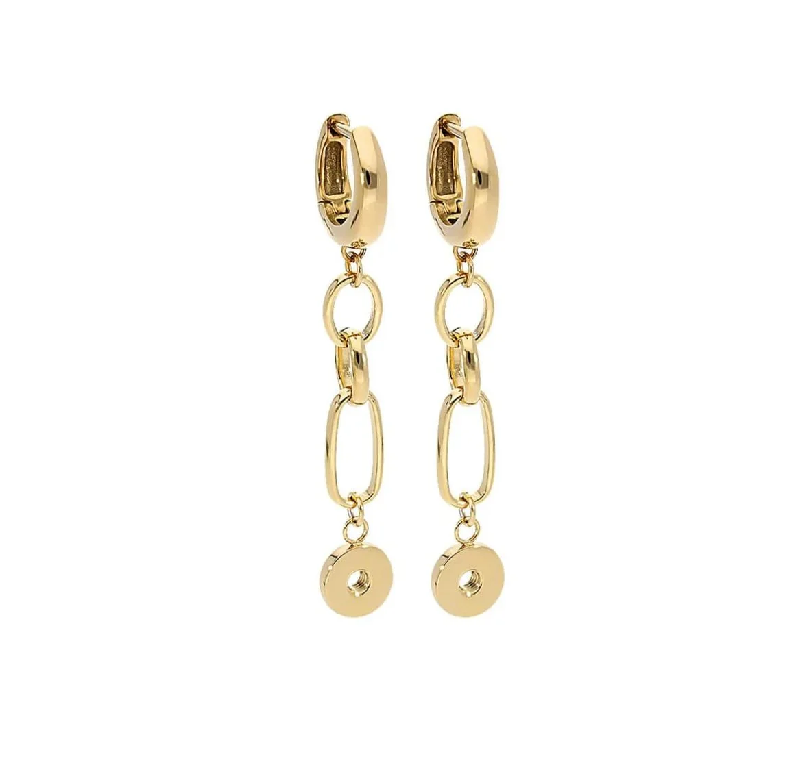 Qudo Amoa Earrings Gold