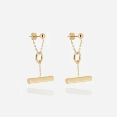 Zag Bijoux Furio Earrings Gold