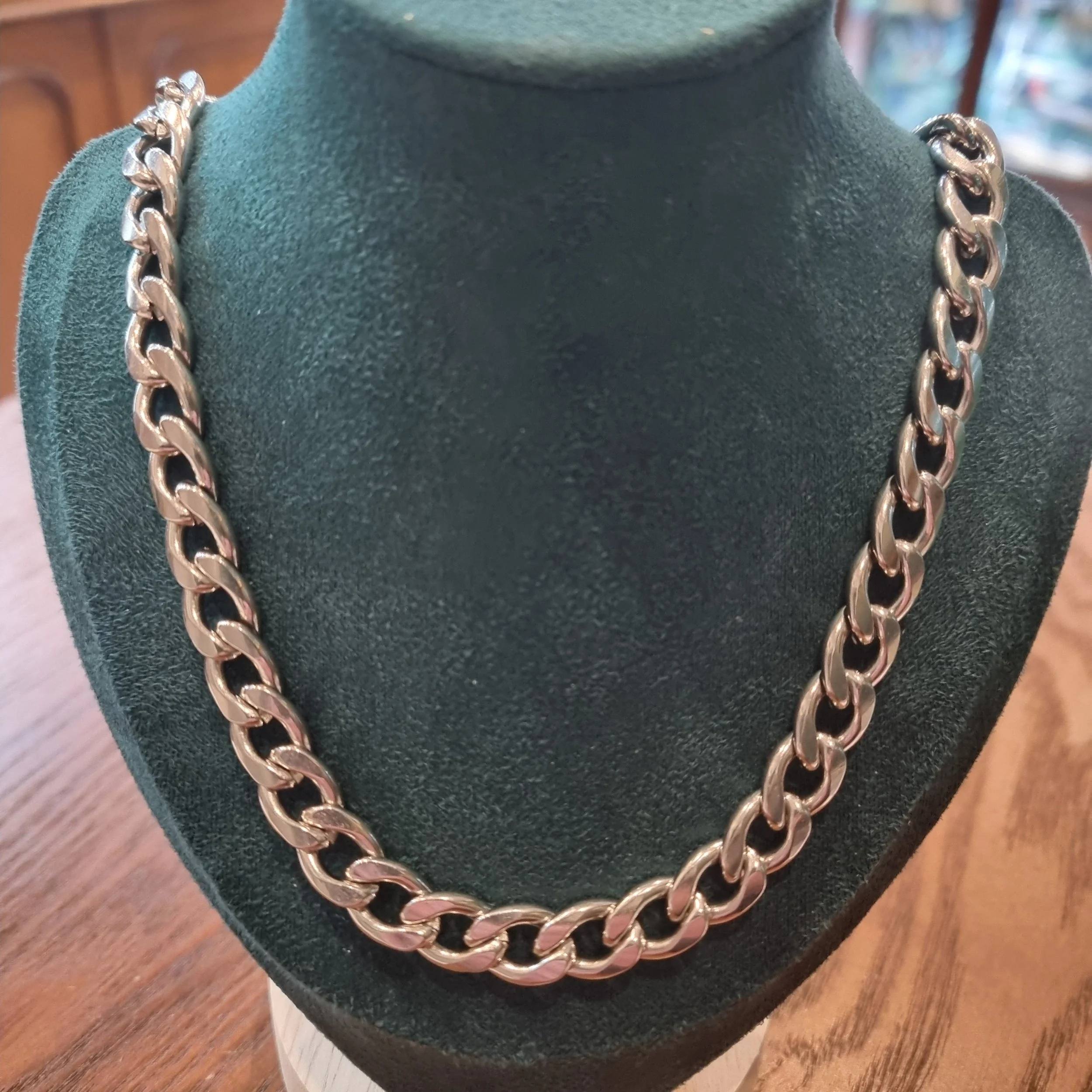 Men's Chunky Curb Chain 20"