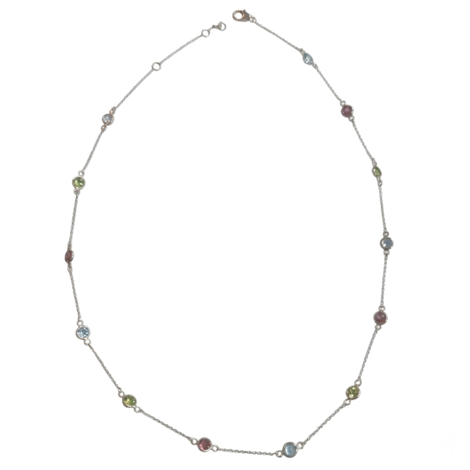 Pomegranate Sweetie Necklace Silver
