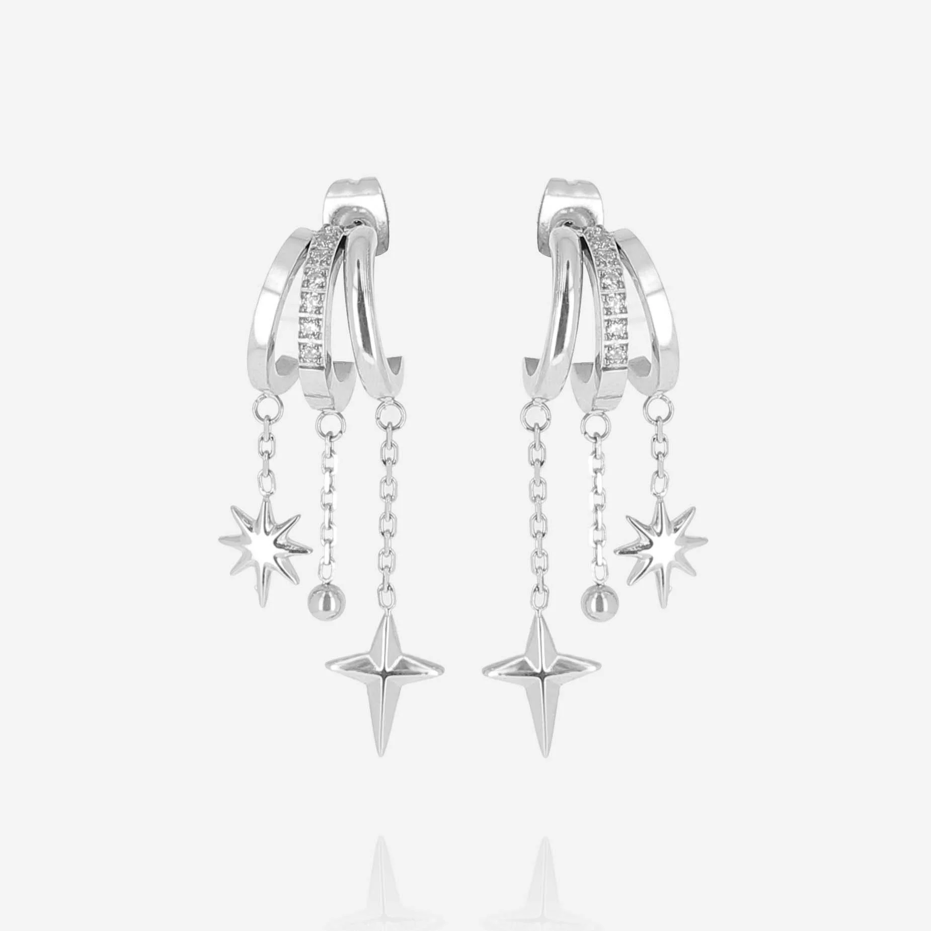 Zag Bijoux Valentina Illusion Earrings