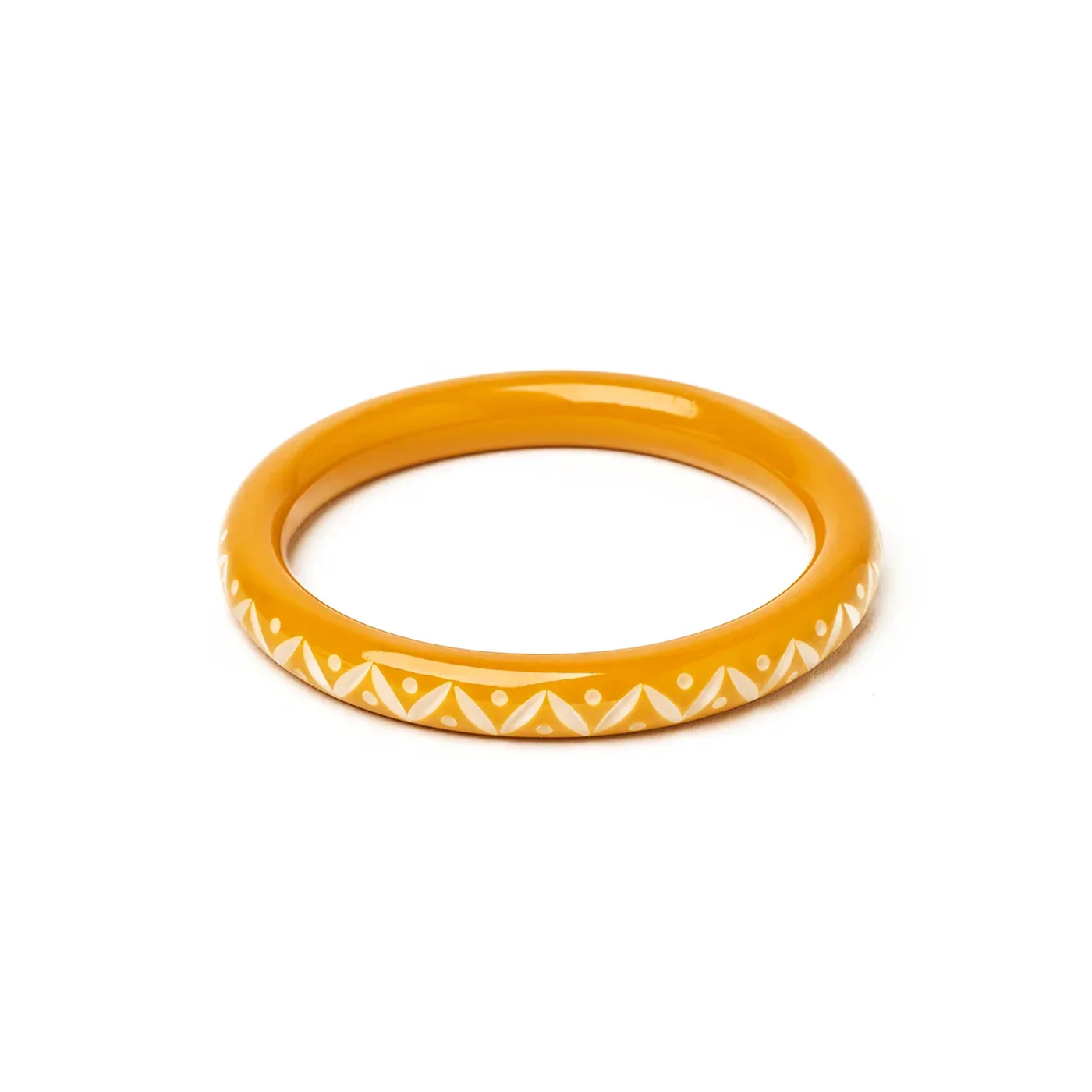 Splendette Retro Narrow Western Desert Mustard - Medium Classic