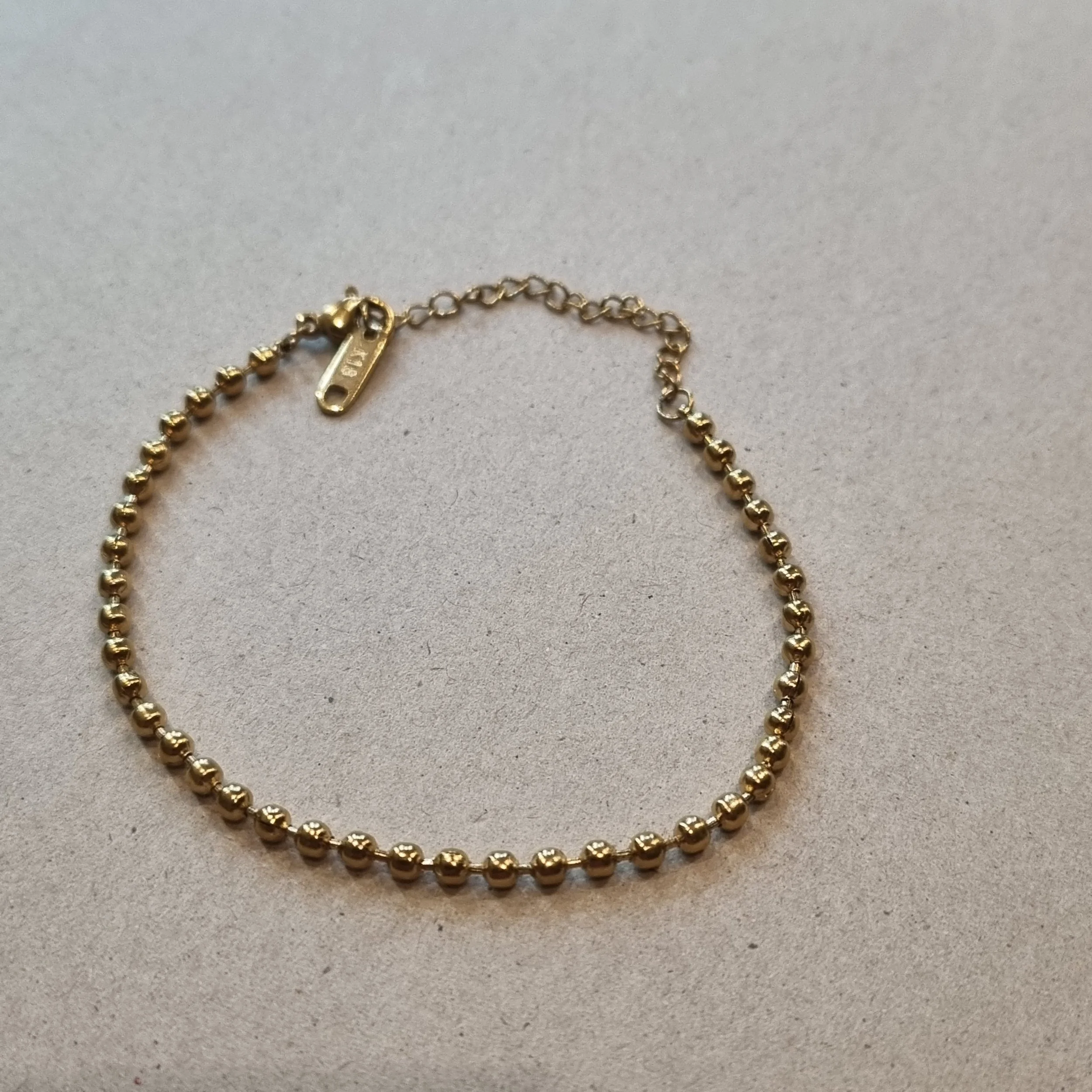 Beaded Bracelet Gold