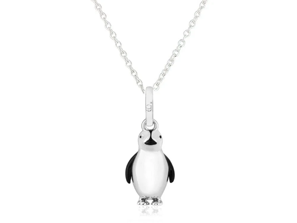 Penguin Pendant Silver