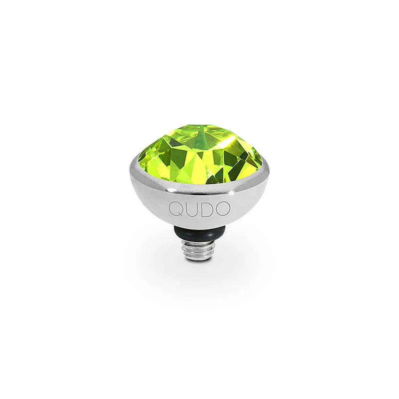 Qudo Ring Top Bottone Citrus Green 10mm