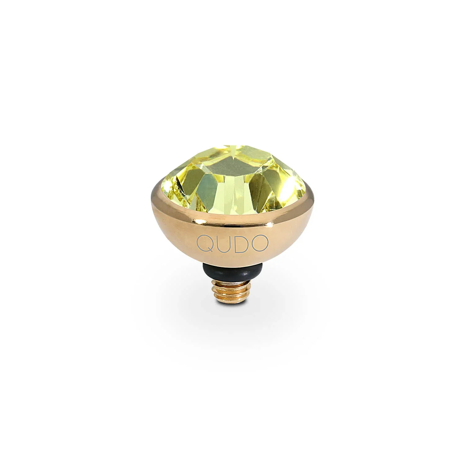 Qudo Ring Top Bottone Jonquil 10mm Gold
