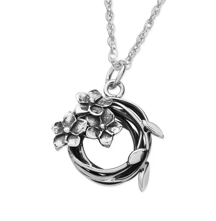 Linda Macdonald Woven Flowers Necklace