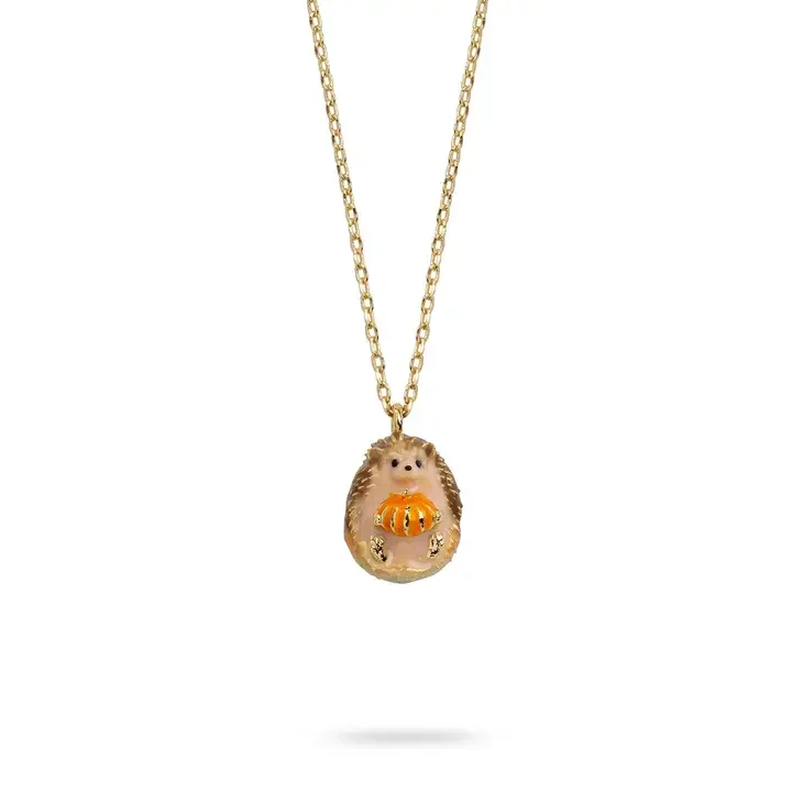Bill Skinner Pumpkin Hedgehog Pendant