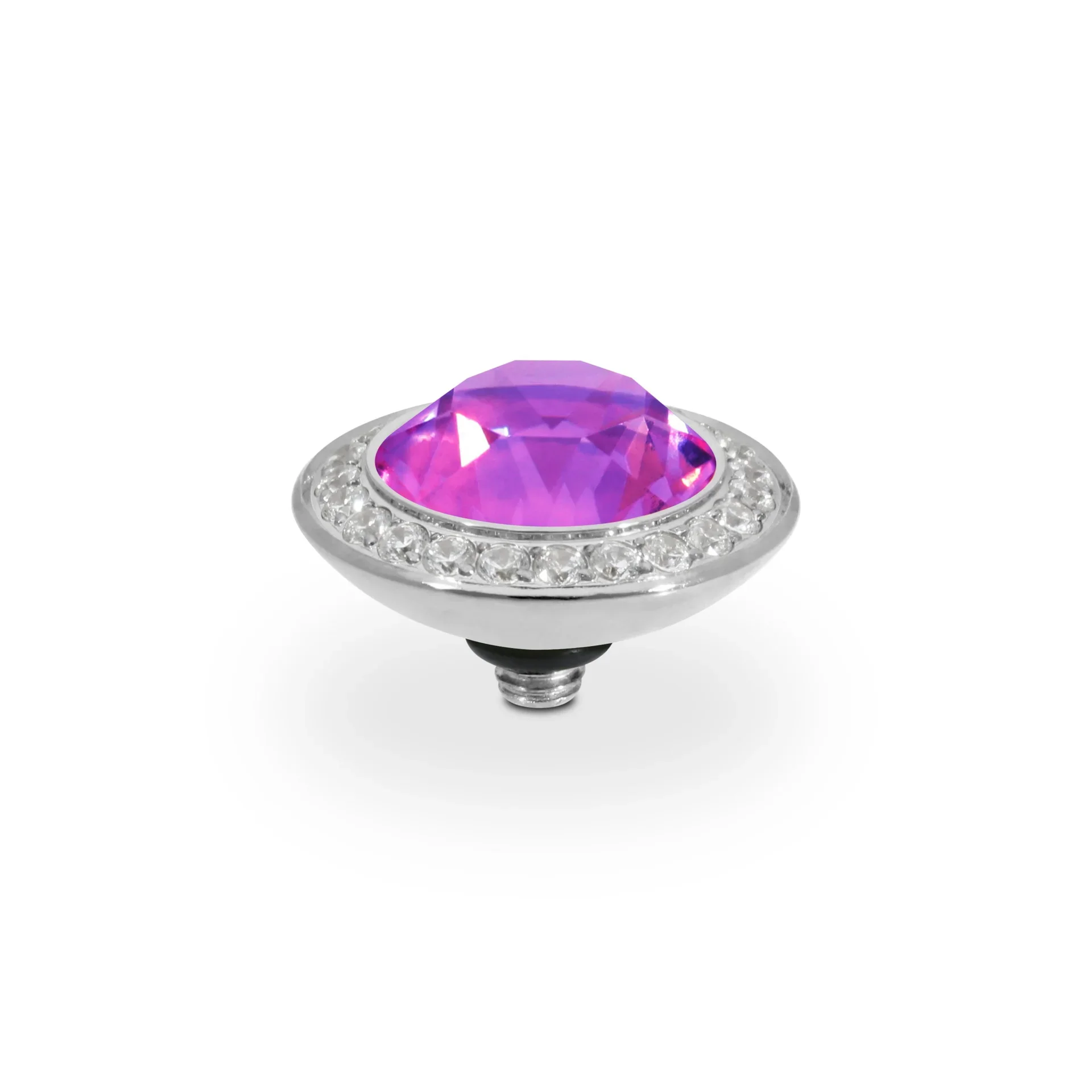 Qudo Ring Top Tondo Deluxe Crystal Electric Violet Ignite 13mm