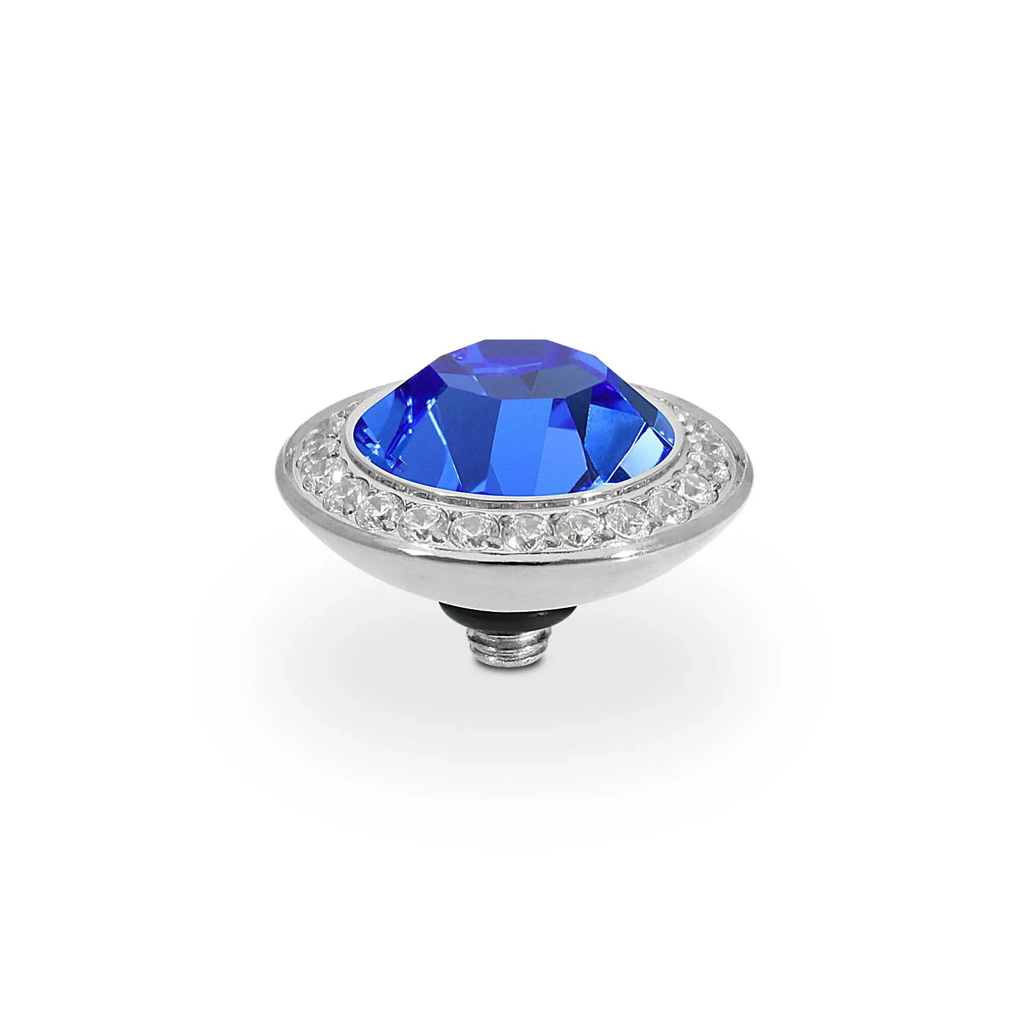 Qudo Ring Top Tondo Deluxe Sapphire 13mm