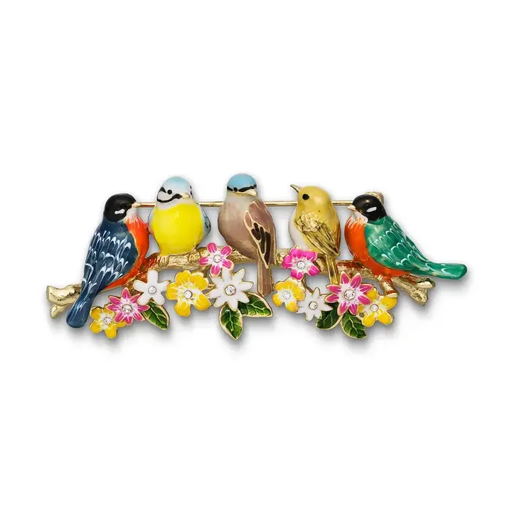 Bill Skinner Songbird Serenade Brooch