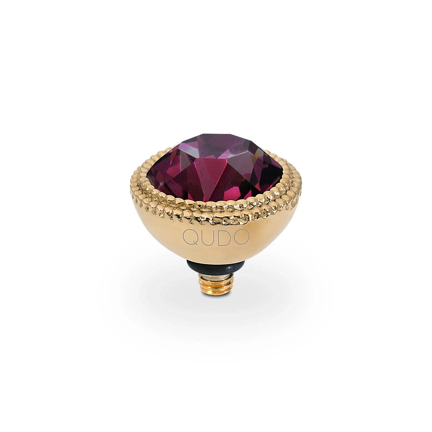Qudo Ring Top Fabero Amethyst 11mm Gold