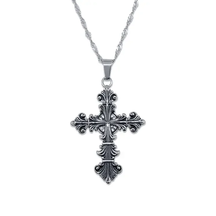 Mysticum Luna Lament Cross Necklace