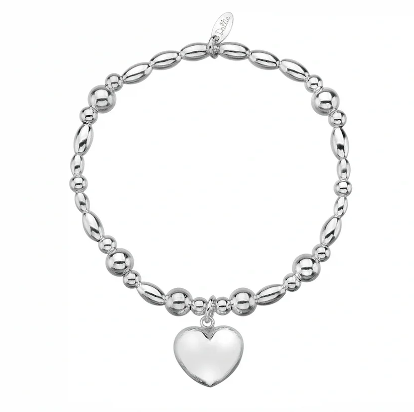 Dollie Paris Luxe Heart Bracelet